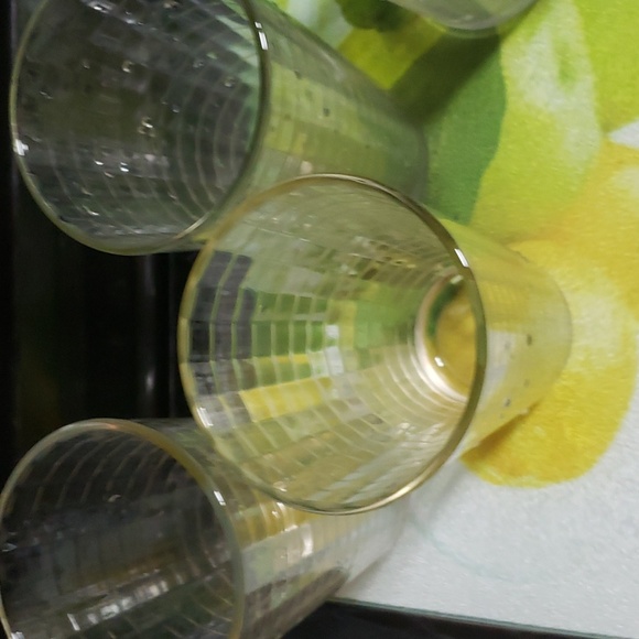 Set 4 glass vintage - Picture 4 of 5